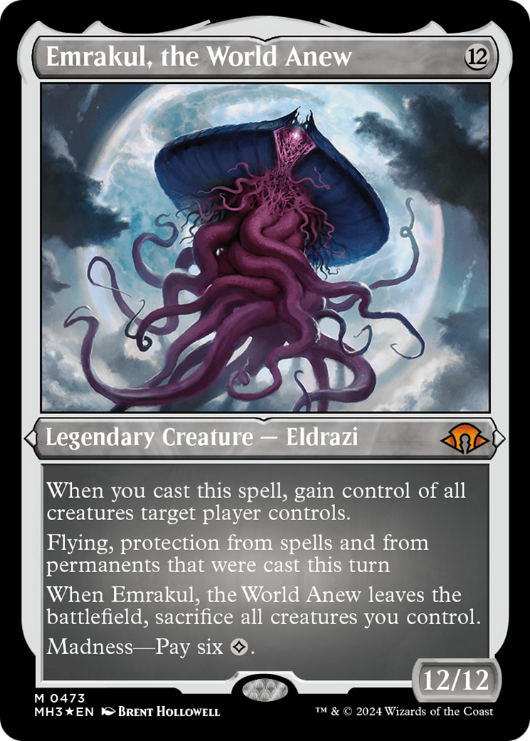 Emrakul, the World Anew (Foil Etched) [Modern Horizons 3] | Anubis Games and Hobby