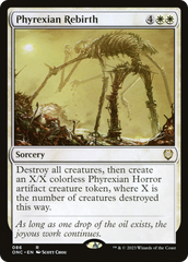 Phyrexian Rebirth [Phyrexia: All Will Be One Commander] | Anubis Games and Hobby