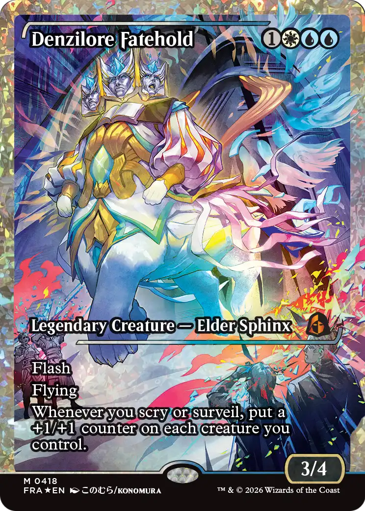 Denzilore Fatehold (Showcase) (Fracture Foil) (0418) [Reality Fracture] | Anubis Games and Hobby