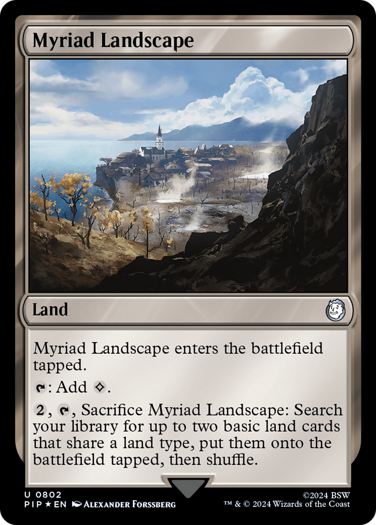 Myriad Landscape (Surge Foil) [Fallout] | Anubis Games and Hobby