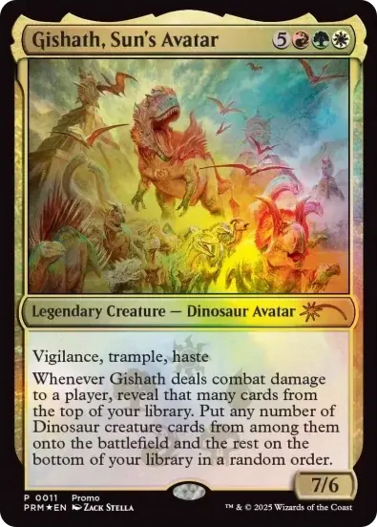 Gishath, Sun's Avatar [Media Promos] | Anubis Games and Hobby