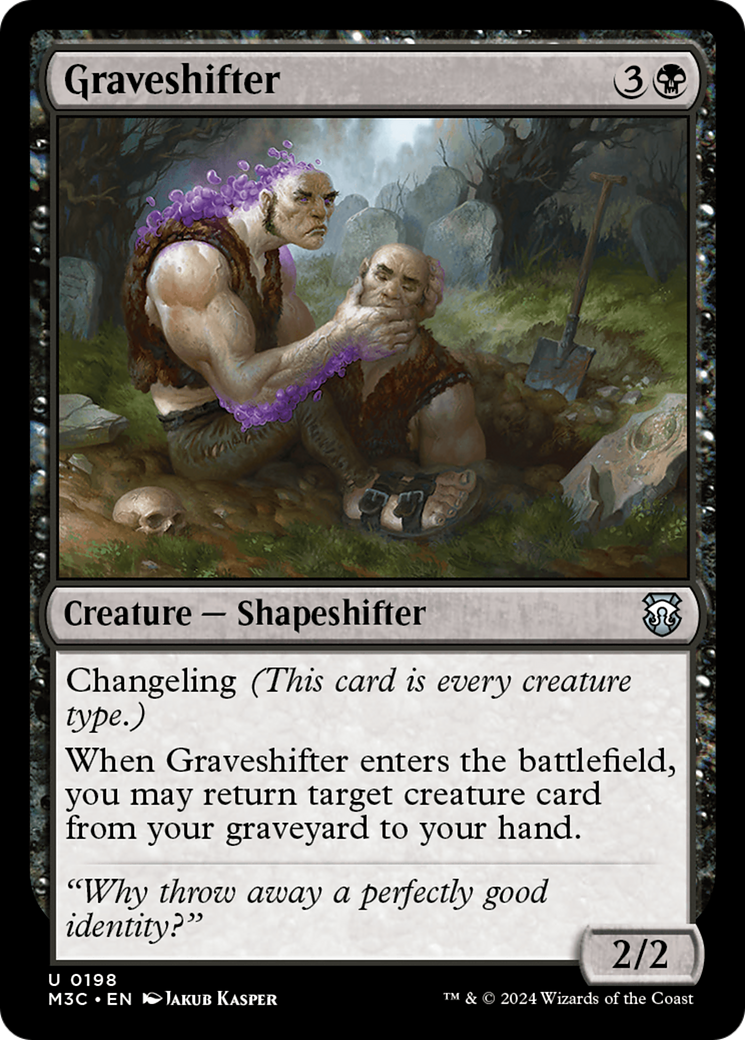 Graveshifter (Ripple Foil) [Modern Horizons 3 Commander] | Anubis Games and Hobby