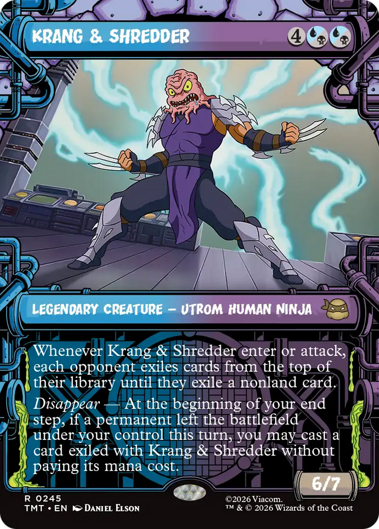 Krang & Shredder (Showcase) [Teenage Mutant Ninja Turtles] | Anubis Games and Hobby