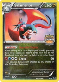 Salamence (8/20) (Regional Championship Promo) [Black & White: Dragon Vault] | Anubis Games and Hobby