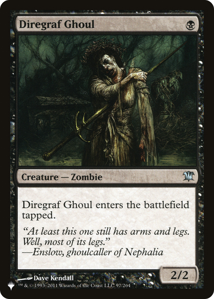 Diregraf Ghoul [The List Reprints] | Anubis Games and Hobby