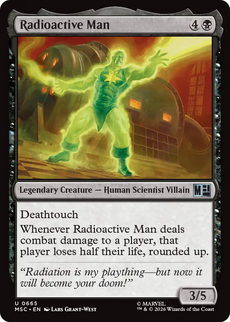 Radioactive Man [Marvel Super Heroes Commander] | Anubis Games and Hobby