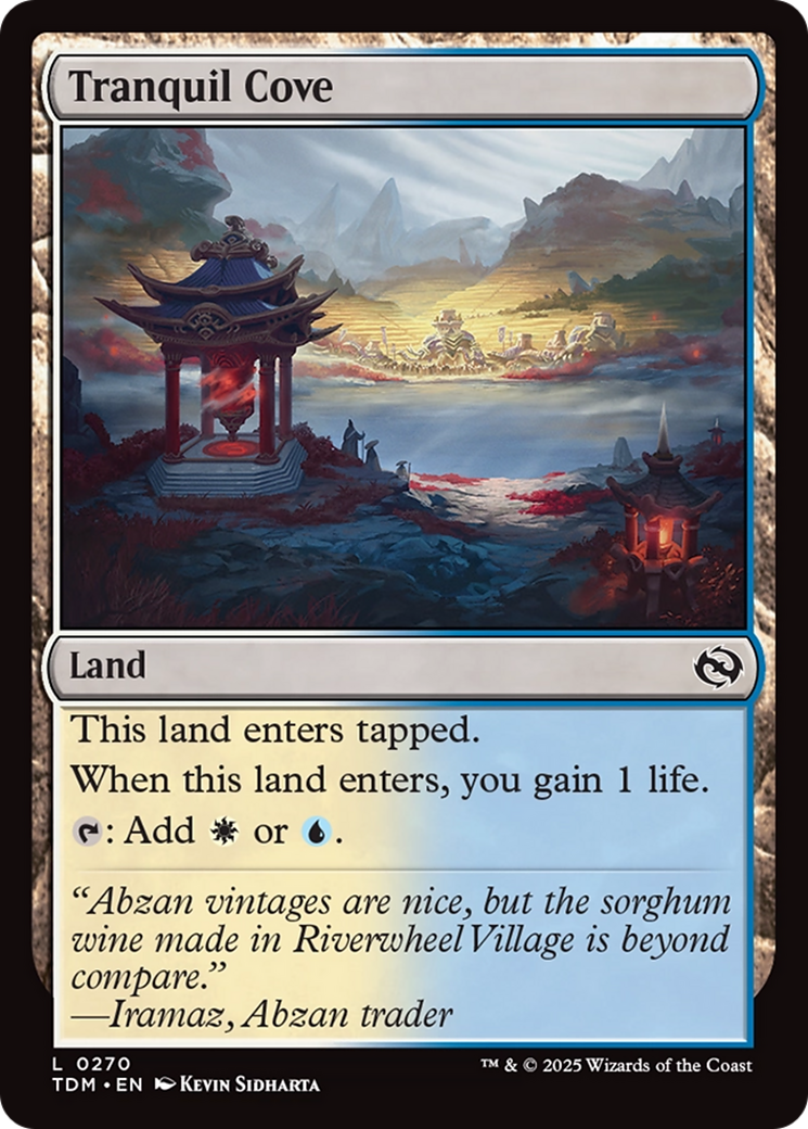 Tranquil Cove [Tarkir: Dragonstorm] | Anubis Games and Hobby