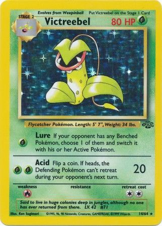 Victreebel (14/64) [Jungle Unlimited] | Anubis Games and Hobby