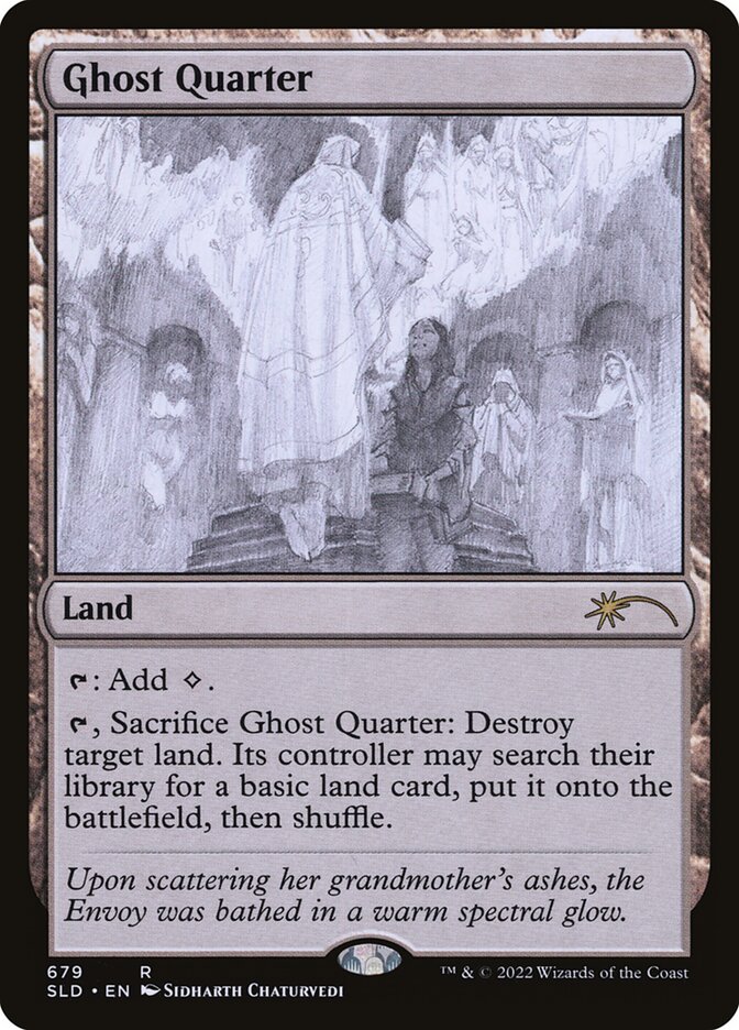 Ghost Quarter (Sketch) [Secret Lair Drop Promos] | Anubis Games and Hobby