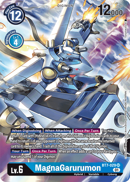 MagnaGarurumon [BT7-029] (Alternate Art) [Next Adventure] | Anubis Games and Hobby