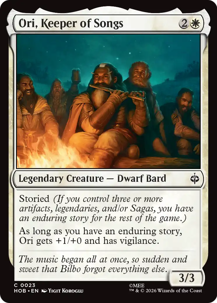 Ori, Keeper of Songs [The Hobbit] | Anubis Games and Hobby