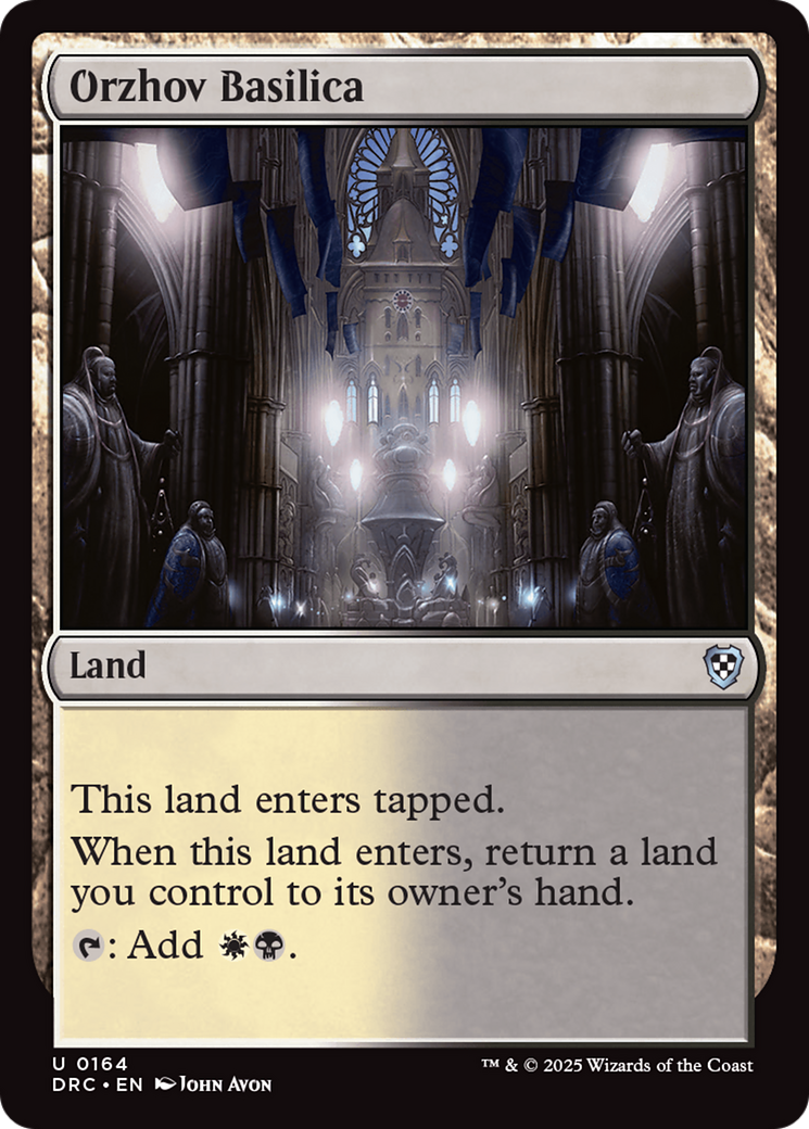 Orzhov Basilica [Aetherdrift Commander] | Anubis Games and Hobby