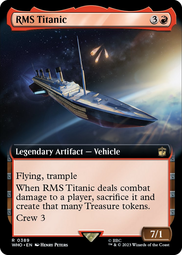 RMS Titanic (Extended Art) [Doctor Who] | Anubis Games and Hobby