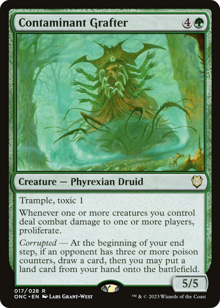 Contaminant Grafter [Phyrexia: All Will Be One Commander] | Anubis Games and Hobby