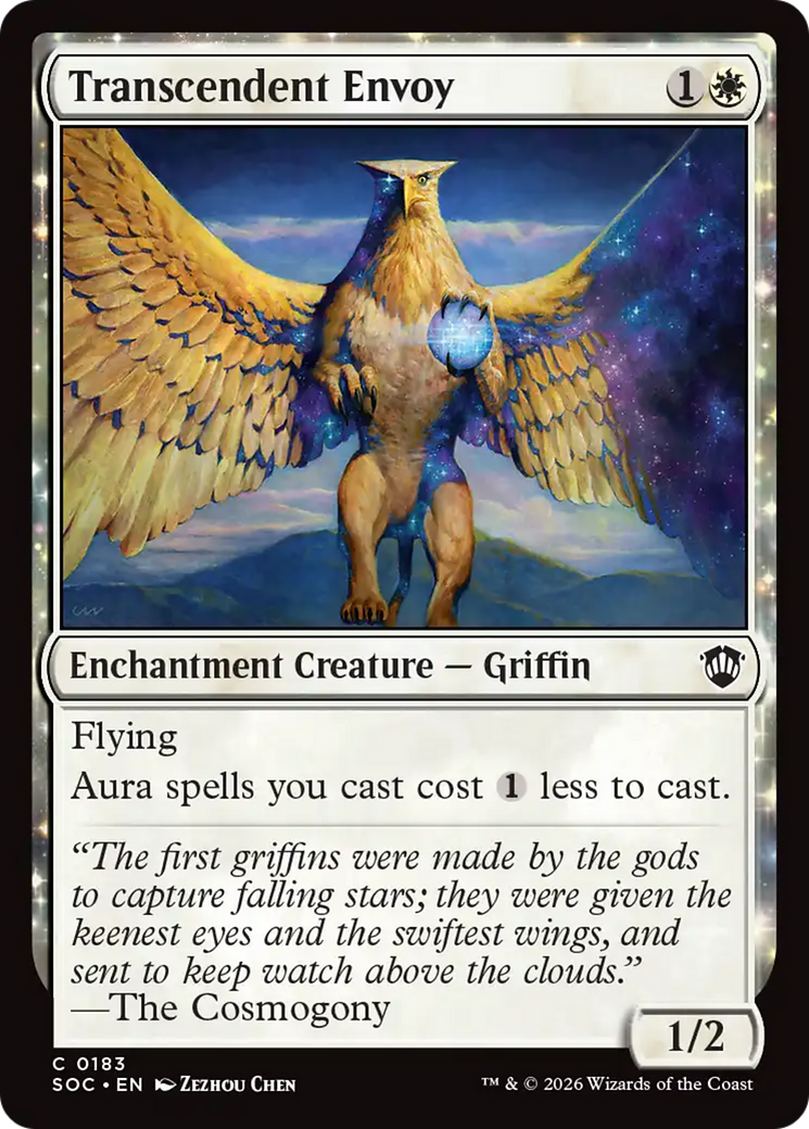 Transcendent Envoy [Secrets of Strixhaven Commander] | Anubis Games and Hobby
