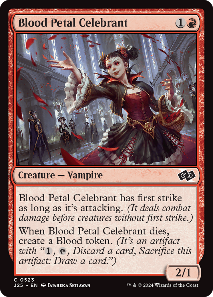 Blood Petal Celebrant [Foundations Jumpstart] | Anubis Games and Hobby