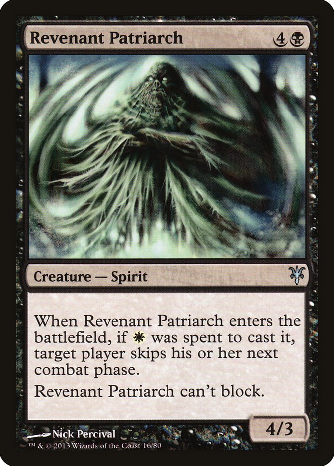 Revenant Patriarch [Duel Decks: Sorin vs. Tibalt] | Anubis Games and Hobby