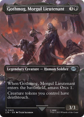 Gothmog, Morgul Lieutenant (Borderless Alternate Art) [The Lord of the Rings: Tales of Middle-Earth] | Anubis Games and Hobby