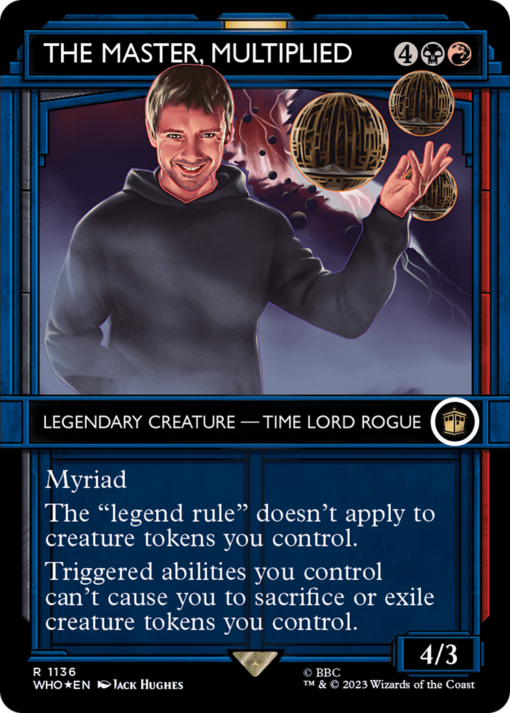 The Master, Multiplied (Showcase) (Surge Foil) [Doctor Who] | Anubis Games and Hobby