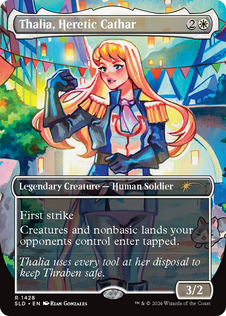 Thalia, Heretic Cathar [Secret Lair Drop Series] | Anubis Games and Hobby