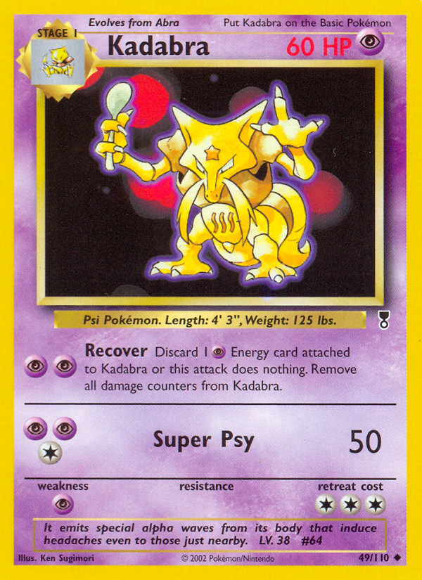 Kadabra (49/110) [Legendary Collection] | Anubis Games and Hobby