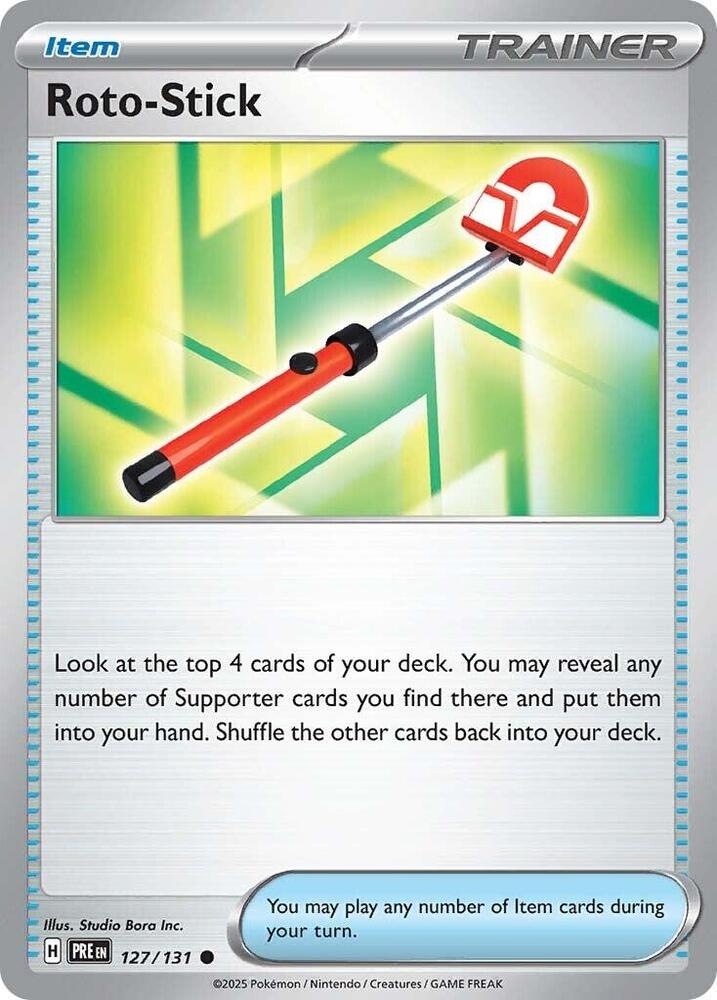 Roto-Stick (127/131) [Scarlet & Violet: Prismatic Evolutions] | Anubis Games and Hobby