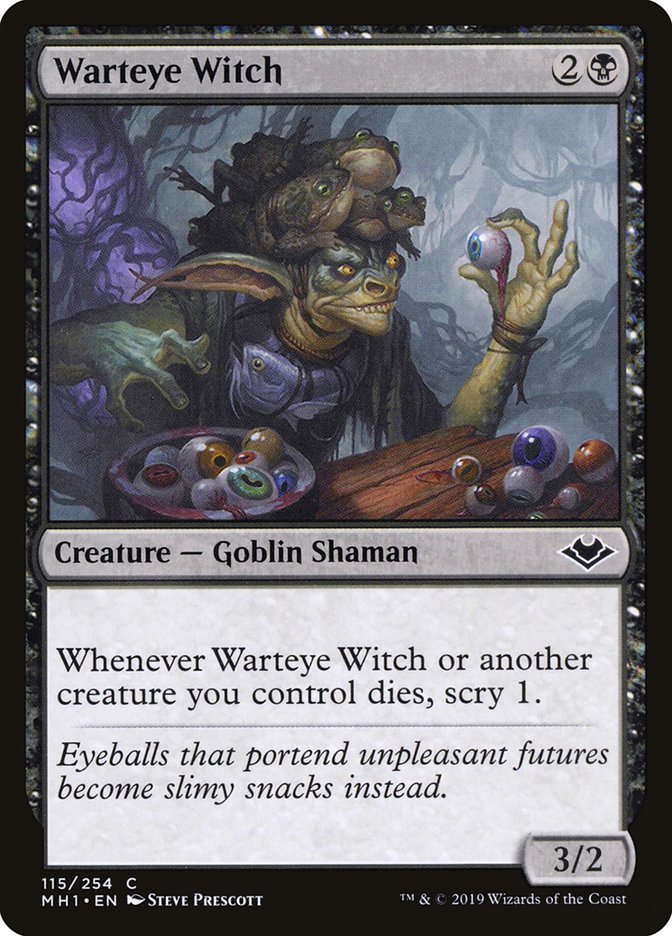 Warteye Witch [Modern Horizons] | Anubis Games and Hobby