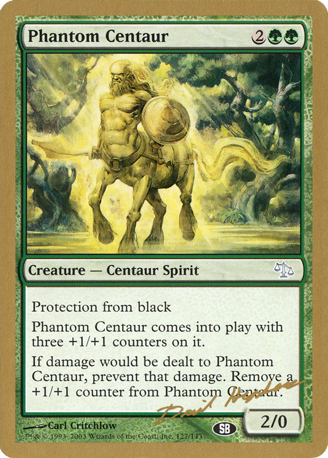 Phantom Centaur (Dave Humpherys) (SB) [World Championship Decks 2003] | Anubis Games and Hobby