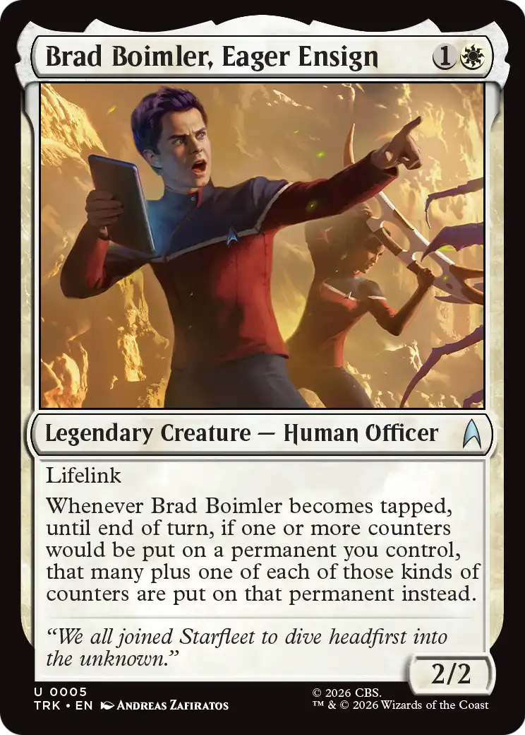 Brad Boimler, Eager Ensign [Star Trek] | Anubis Games and Hobby