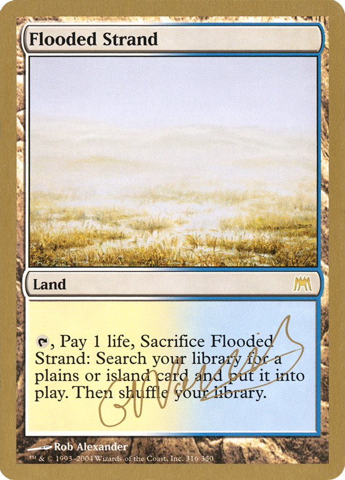 Flooded Strand (Gabriel Nassif) [World Championship Decks 2004] | Anubis Games and Hobby