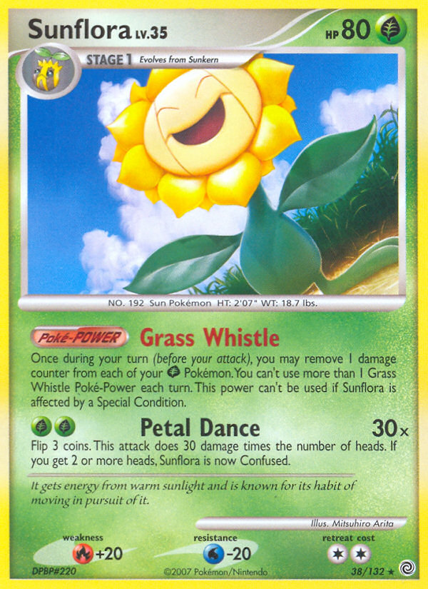 Sunflora (38/132) [Diamond & Pearl: Secret Wonders] | Anubis Games and Hobby