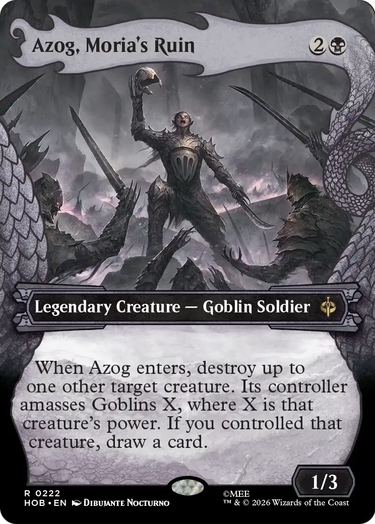 Azog, Moria's Ruin (Showcase) [The Hobbit] | Anubis Games and Hobby
