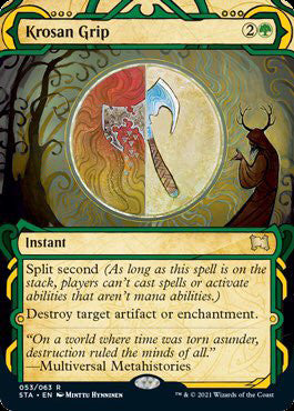 Krosan Grip (Foil Etched) [Strixhaven: Mystical Archive] | Anubis Games and Hobby