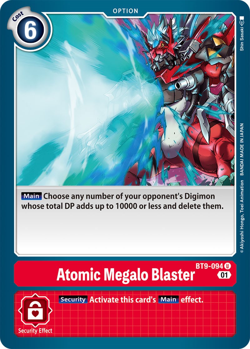 Atomic Megalo Blaster [BT9-094] [X Record] | Anubis Games and Hobby