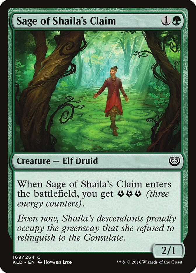 Sage of Shaila's Claim [Kaladesh] | Anubis Games and Hobby