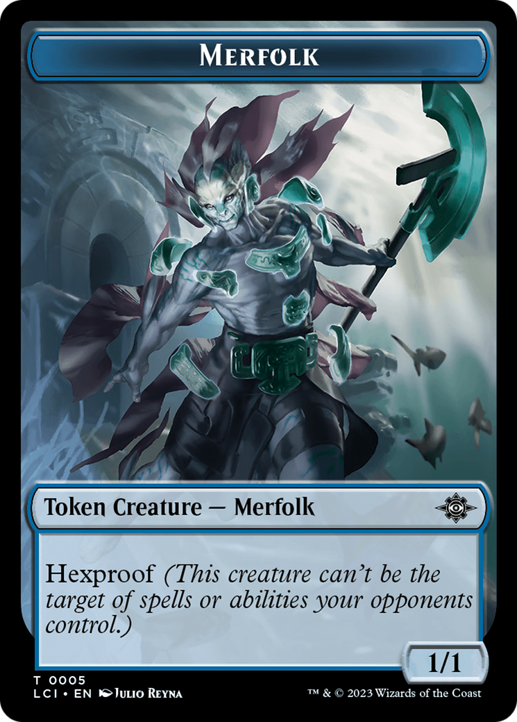 Merfolk Token [The Lost Caverns of Ixalan Tokens] | Anubis Games and Hobby