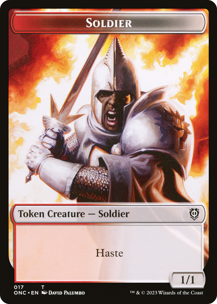 Copy // Soldier Double-Sided Token (Surge Foil) [Marvel Super Heroes Commander Tokens] | Anubis Games and Hobby