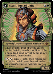 Huatli, Poet of Unity // Roar of the Fifth People (Showcase) [The Lost Caverns of Ixalan] | Anubis Games and Hobby