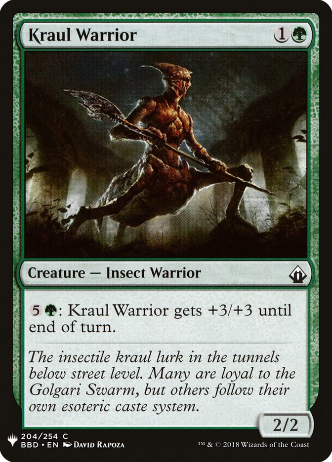 Kraul Warrior [Mystery Booster] | Anubis Games and Hobby