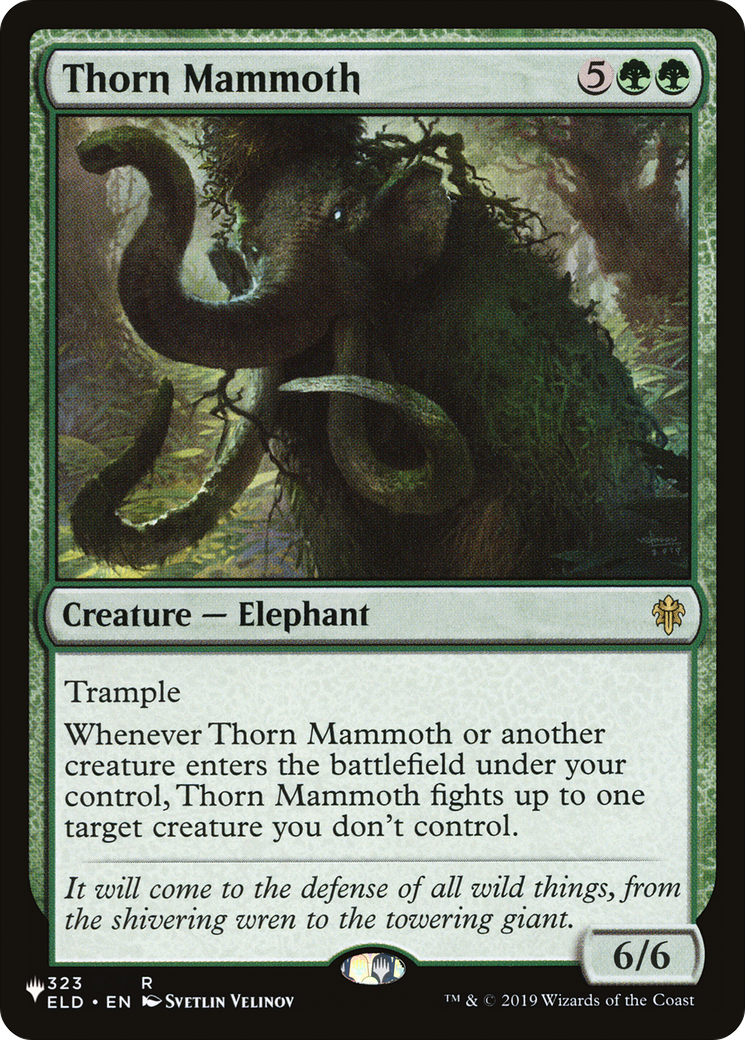 Thorn Mammoth [The List Reprints] | Anubis Games and Hobby