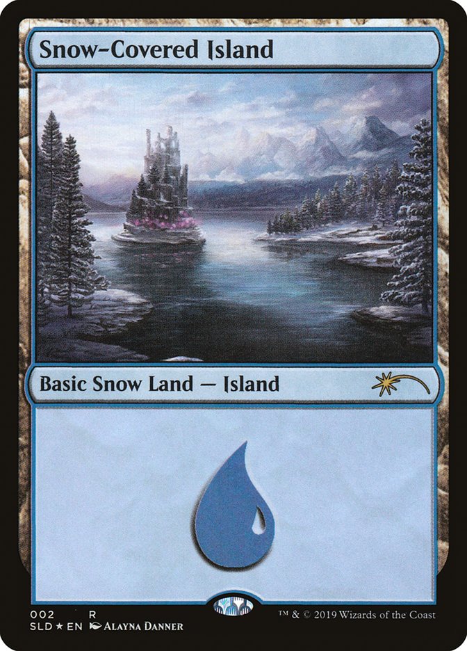 Snow-Covered Island (2) [Secret Lair Drop Series] | Anubis Games and Hobby