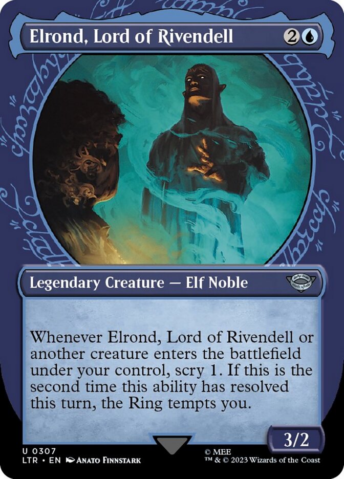 Elrond, Lord of Rivendell (Showcase Ring Frame) [The Lord of the Rings: Tales of Middle-Earth] | Anubis Games and Hobby