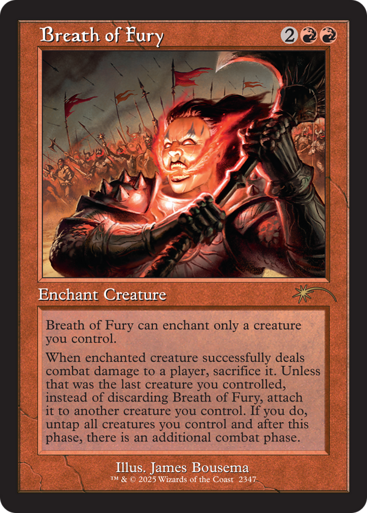 Breath of Fury [Secret Lair Drop Series] | Anubis Games and Hobby