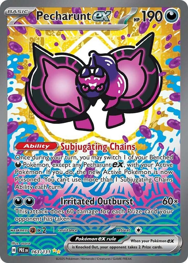Pecharunt ex (163/131) [Scarlet & Violet: Prismatic Evolutions] | Anubis Games and Hobby