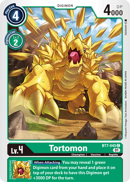 Tortomon [BT7-045] [Next Adventure] | Anubis Games and Hobby