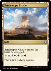 Sandsteppe Citadel [Phyrexia: All Will Be One Commander] | Anubis Games and Hobby