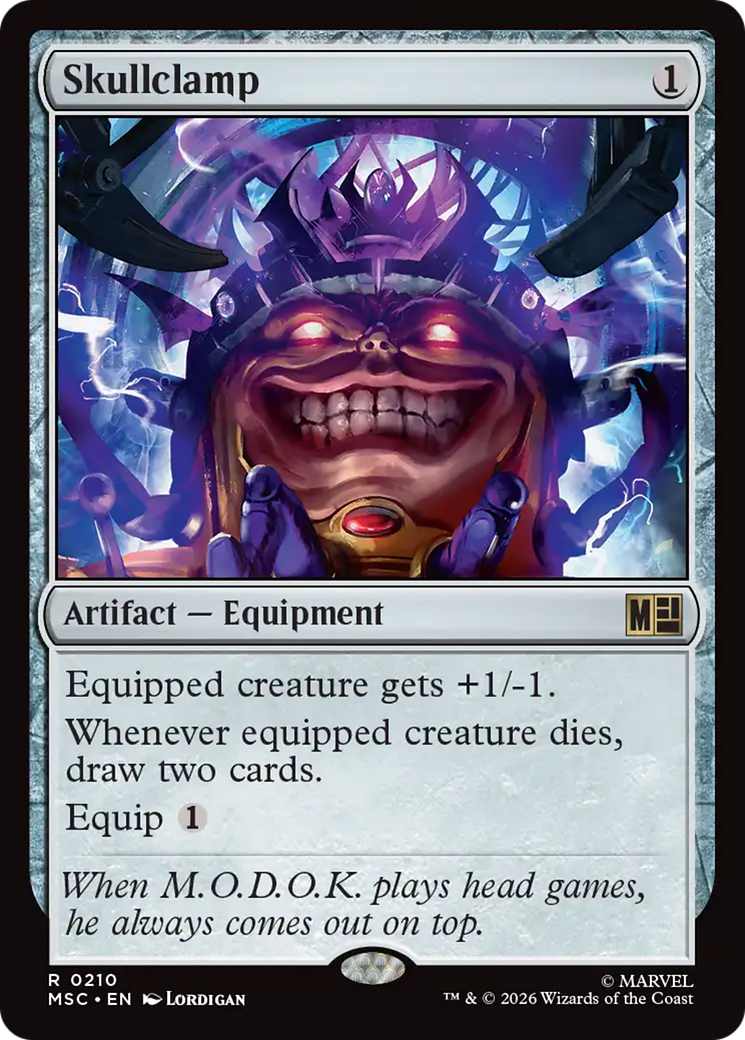 Skullclamp (Surge Foil) [Marvel Super Heroes Commander] | Anubis Games and Hobby