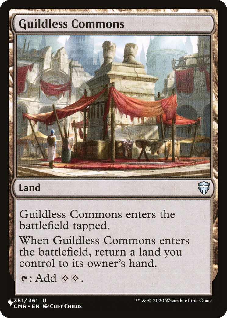 Guildless Commons [The List Reprints] | Anubis Games and Hobby