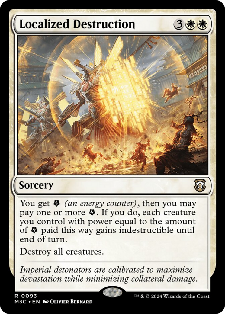 Localized Destruction [Modern Horizons 3 Commander] | Anubis Games and Hobby