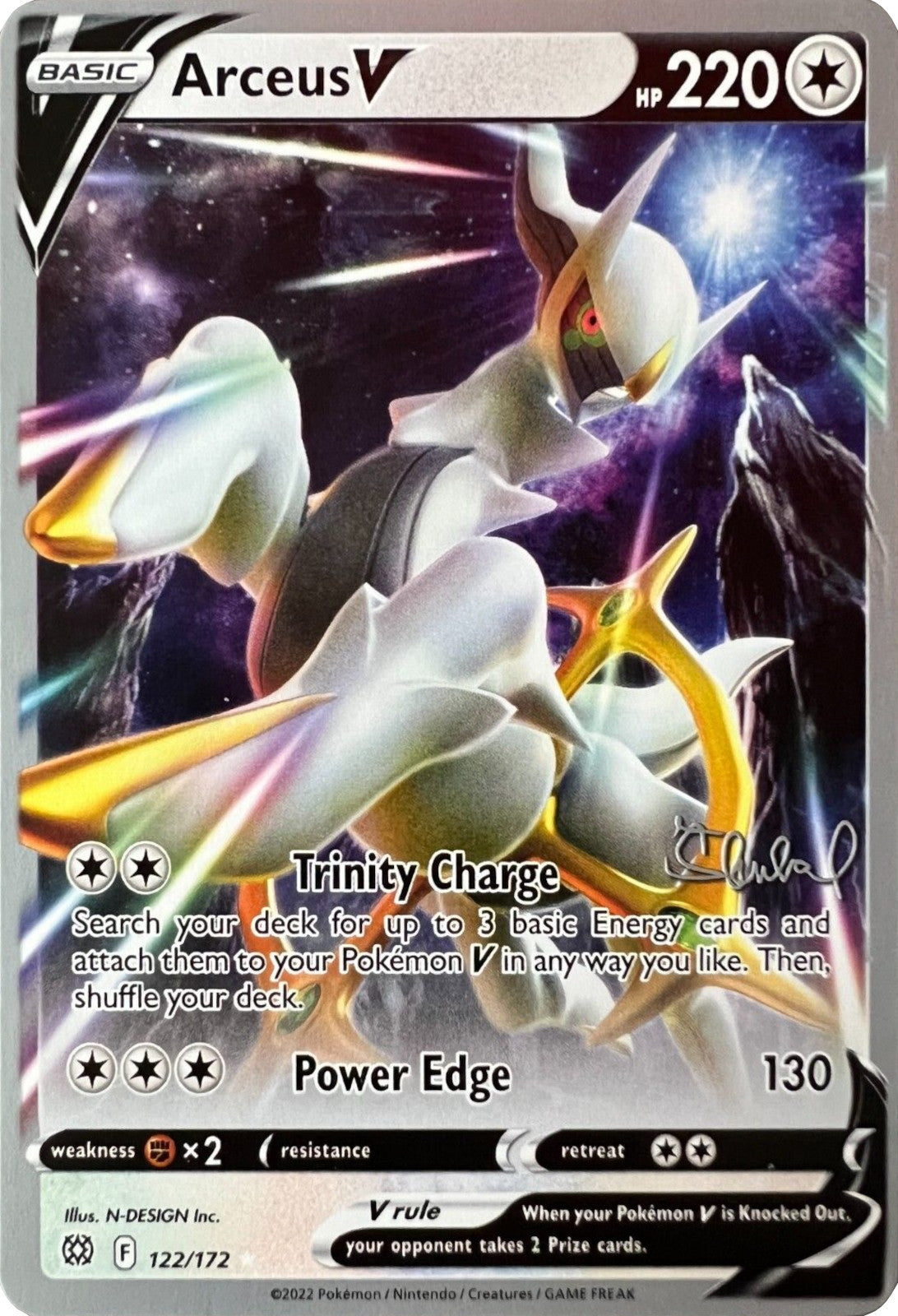 Arceus V (122/172) (ADP - Ondrej Skubal) [World Championships 2022] | Anubis Games and Hobby